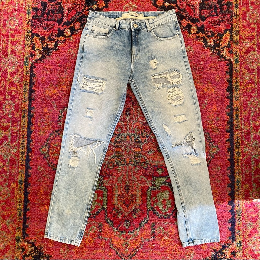 Zara Trafaluc Straight Leg Jean